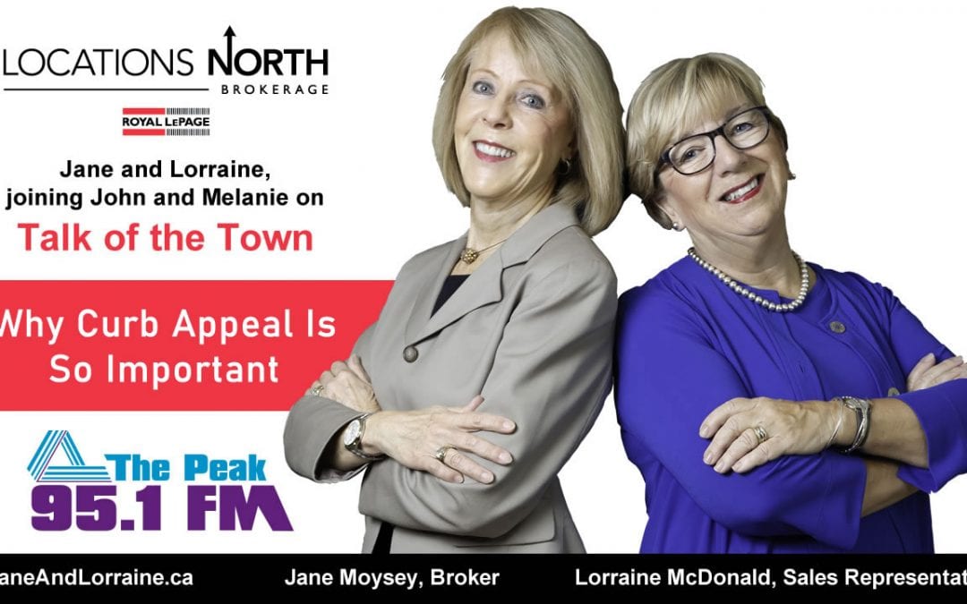Jane and Lorraine talk about curb appeal
